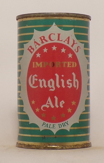 Barclay's English Ale Flat Top, England