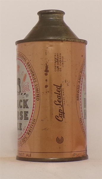 Black Horse Ale Cone Top, Canada