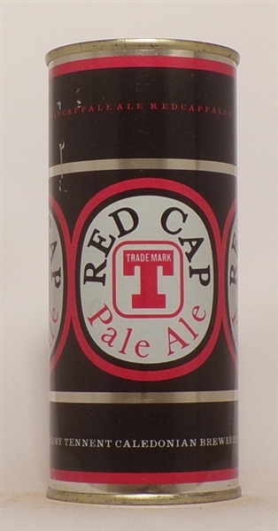 Tennents Red Cap Pale Ale 16 Ounce Flat Top, Scotland