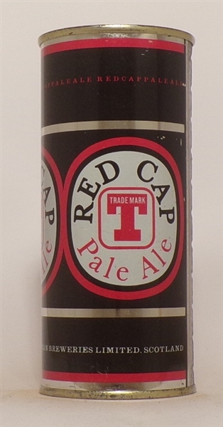 Tennents Red Cap Pale Ale 16 Ounce Flat Top, Scotland
