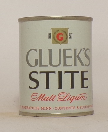 Gluek Stite 8 oz. Flat Top #2, Minneapolis, MN