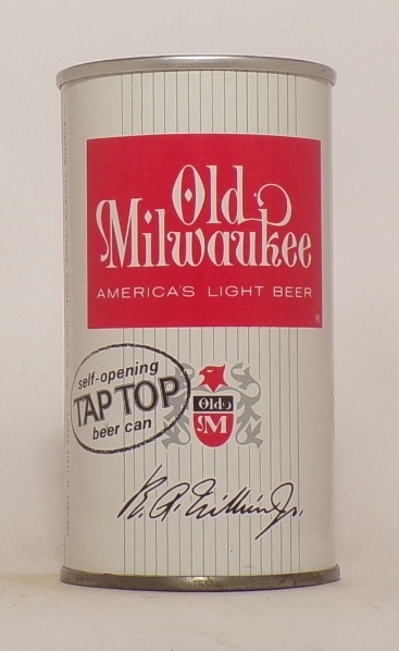 Old Milwaukee Tap Top Intact ZIP, Milwaukee, WI
