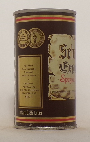 Schultheiss Early 35 cl Tab, Germany