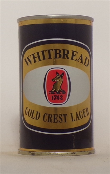 Whitbread Gold Crest Lager Tab, South Africa