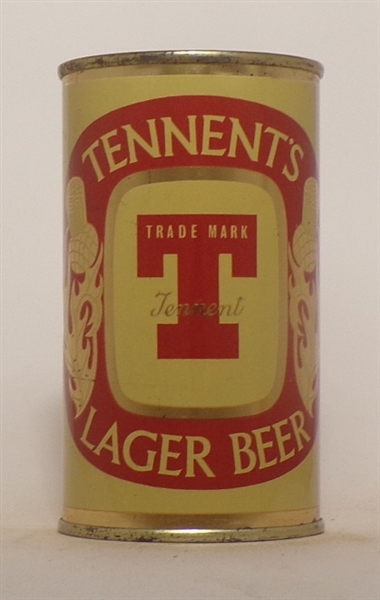 Tennents Lager Beer Flat Top, Scotland