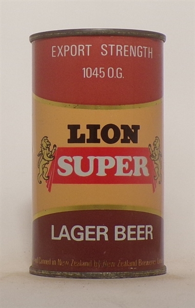 Lion Super Flat Top #1, New Zealand