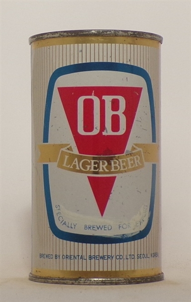 OB Lager Beer Flat Top, S. Korea