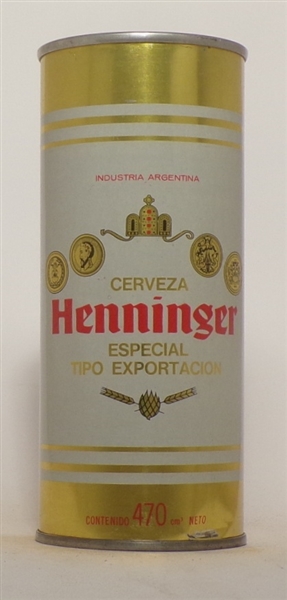Henninger 470 ml Tab, Argentina