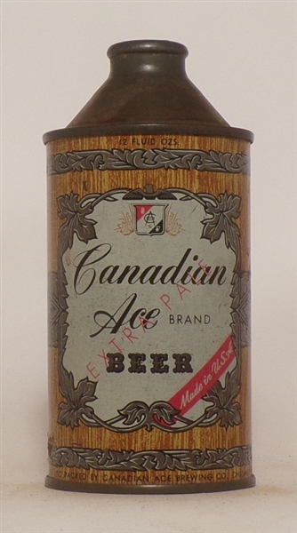 Canadian Ace Beer Cone Top, Chicago, IL