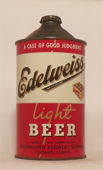 Edelweiss Quart Cone Top, Chicago, IL