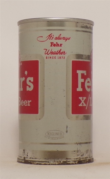 Fehr's X/L Beer FAN TAB