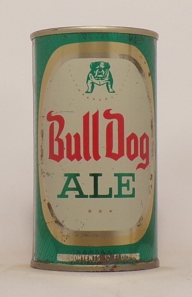 Bull Dog Ale Intact FAN TAB, Los Angeles, CA