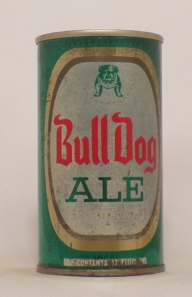 Bull Dog Ale Intact FAN TAB, Los Angeles, CA