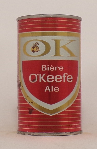 OK O'Keefe Ale Tab, Canada