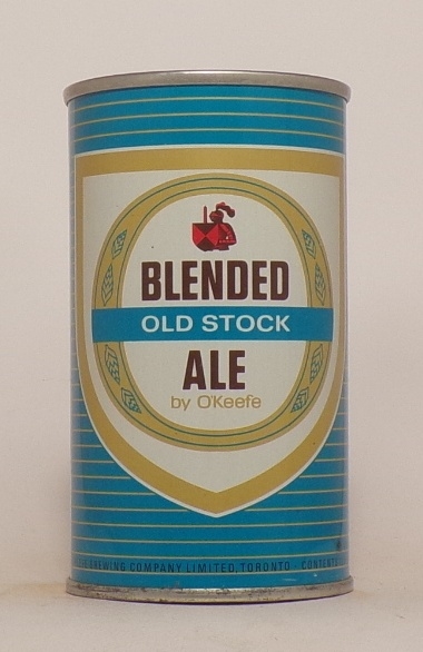 Blended Ale by O'Keefe Tab, Canada