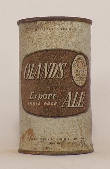 Oland's Export Ale Flat Top, Canada