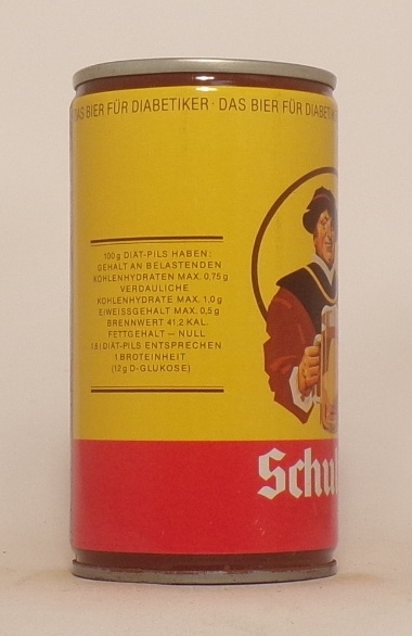 Schultheiss Crimped Steel 35 cl Tab, Germany