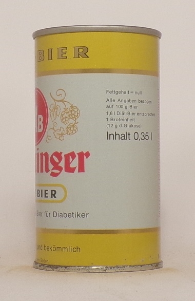 Henninger Diat Beer Early 35 cl Tab, Germany