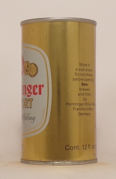 Henninger Export Early 35 cl Tab, Germany