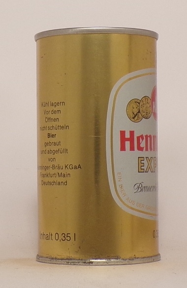 Henninger Export Early 35 cl Tab, Germany