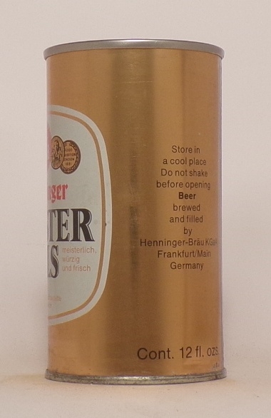 Henninger Meister Pils Early 35 cl Tab, Germany
