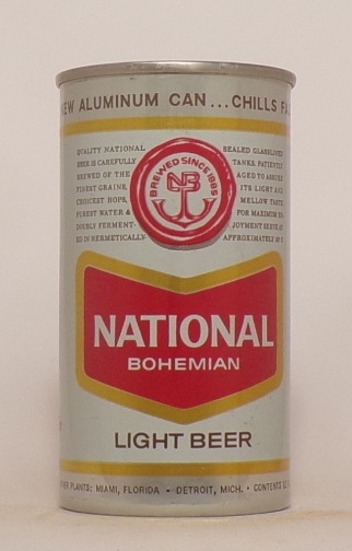 National Bohemian Straight Aluminum ZIP #1, Baltimore, MD