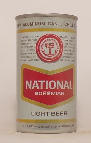 National Bohemian Straight Aluminum ZIP #1, Baltimore, MD