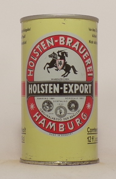Holsten Export #1, Early 35 cl Tab, Germany
