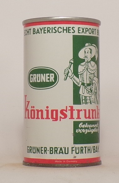 Gruner Konigstrunk Early 35 cl Tab, Germany