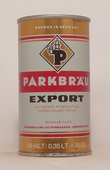 Parkbrau Export Early 35 cl Tab, Germany