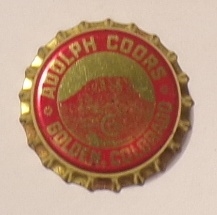 Coors Unused Crown #5, Golden, CO