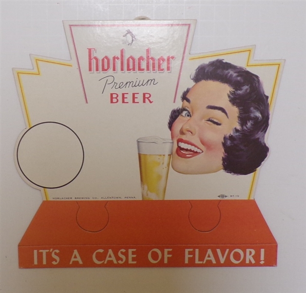 Horlacher Cardboard Advertising Display, Allentown, PA