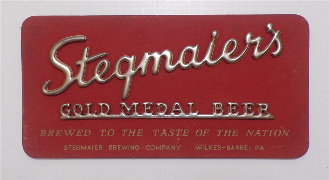 Stegmaier's Display Sign, Wilkes-Barre, PA