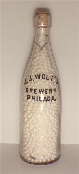 J.J. Wolf's Brewing Co. Bottle, Philadelphia, PA