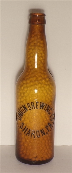 Union Brewing Co. Bottle, Sharon, PA
