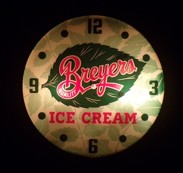 Breyer's Ice Cream Lighted Sign