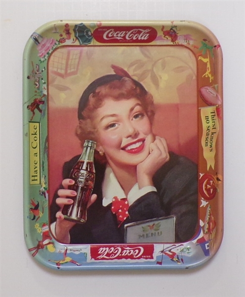 Coca-Cola Rectangular Tray #6 (Reproduction)