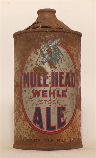 Mule Head Ale Quart Cone Top