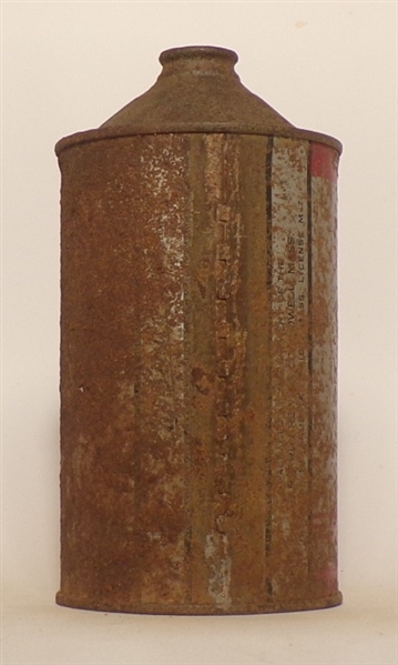 Harvard Ale Quart Cone Top, USBC 211-18