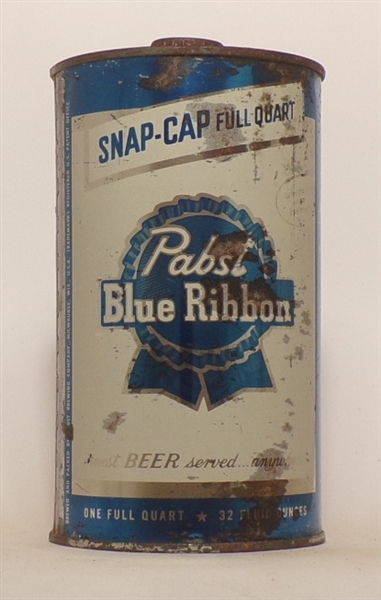 Pabst Blue Ribbon Quart Cone Top #2, USBC 217-5