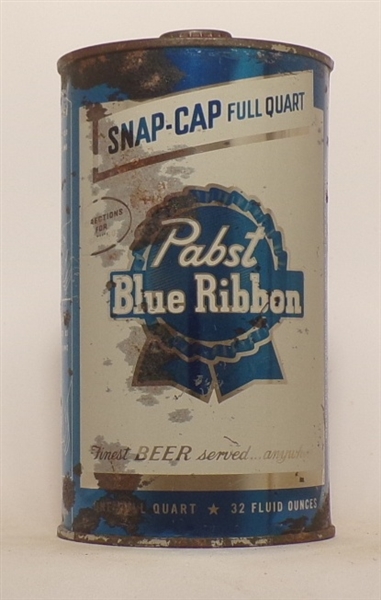 Pabst Blue Ribbon Quart Cone Top #2, USBC 217-5