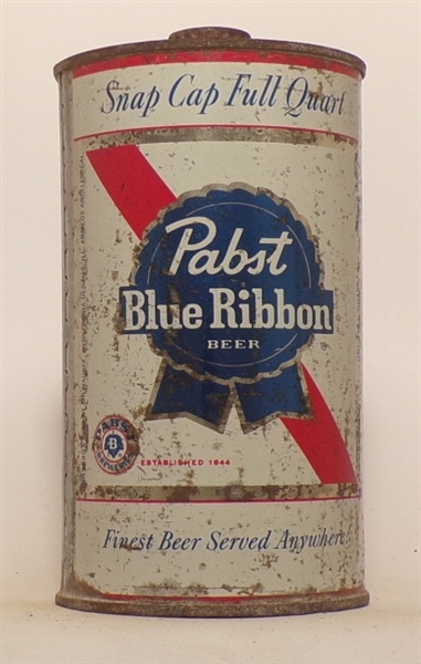 Pabst Blue Ribbon Quart Cone Top #9, USBC 217-2