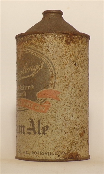 Yuengling's Olde Oxford Cream Ale Quart Cone Top, USBC 221-3