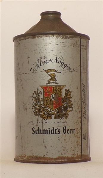 Schmidt's Beer Quart Cone Top #4, USBC 219-5