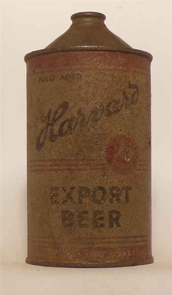 Harvard Export Beer Quart Cone Top, USBC 212-1