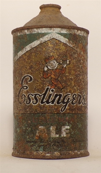 Esslinger's Ale Quart Cone Top