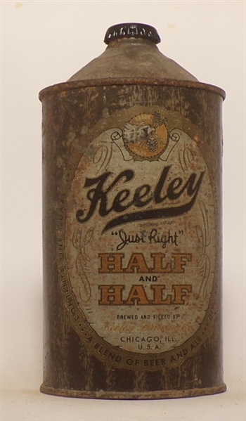 Keeley Half and Half Quart Cone Top, USBC 212-18