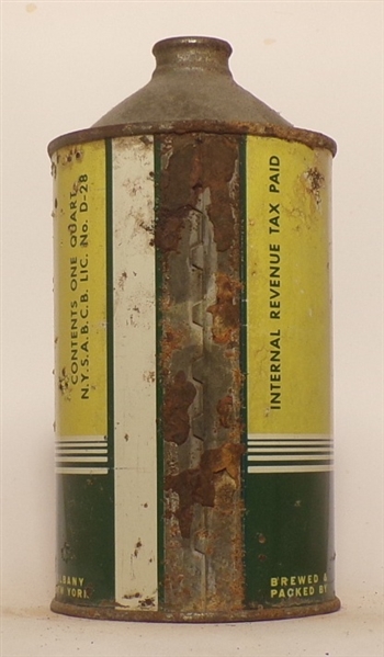 Beverwyck (Since 1878) Quart Cone Top #2, USBC 203-5