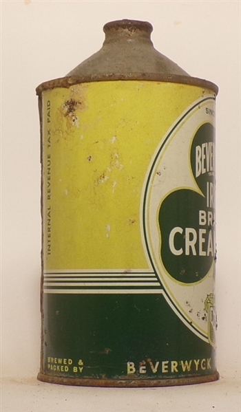 Beverwyck (Since 1878) Quart Cone Top #2, USBC 203-5