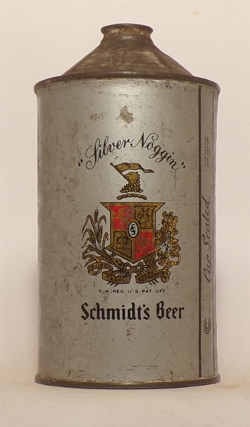 Schmidt's Beer Quart Cone Top, USBC 219-6